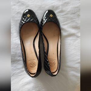 Black tory burch Flats Size 10